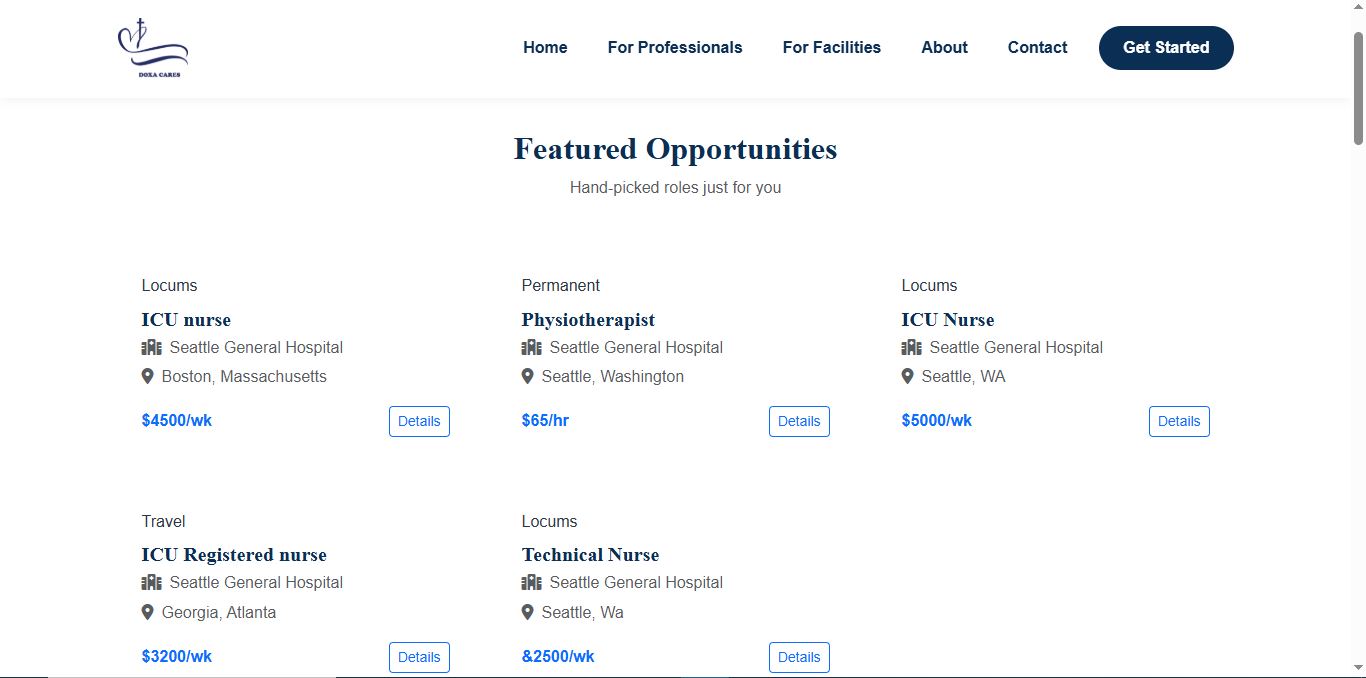 Remote Jobs Management Platform Dashboard
